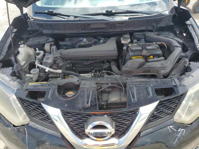 KNMAT2MT8FP575863 - 2015 NISSAN ROGUE S შავი ფოტო 12