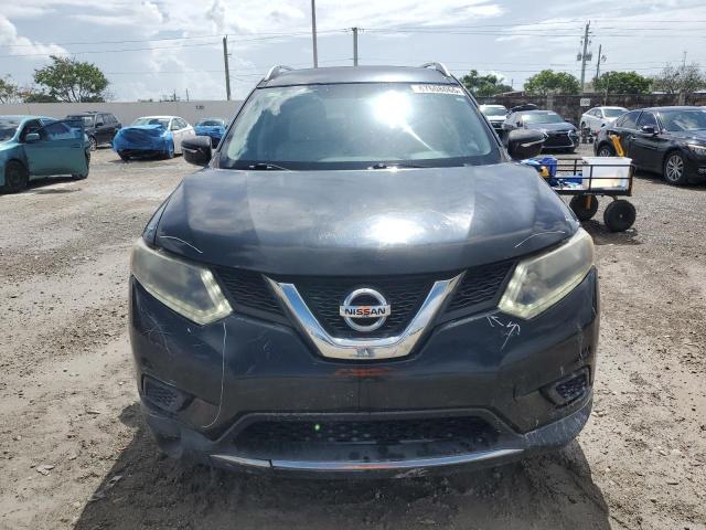 KNMAT2MT8FP575863 - 2015 NISSAN ROGUE S შავი ფოტო 5