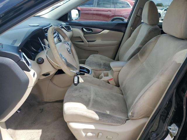 KNMAT2MT8FP575863 - 2015 NISSAN ROGUE S შავი ფოტო 7