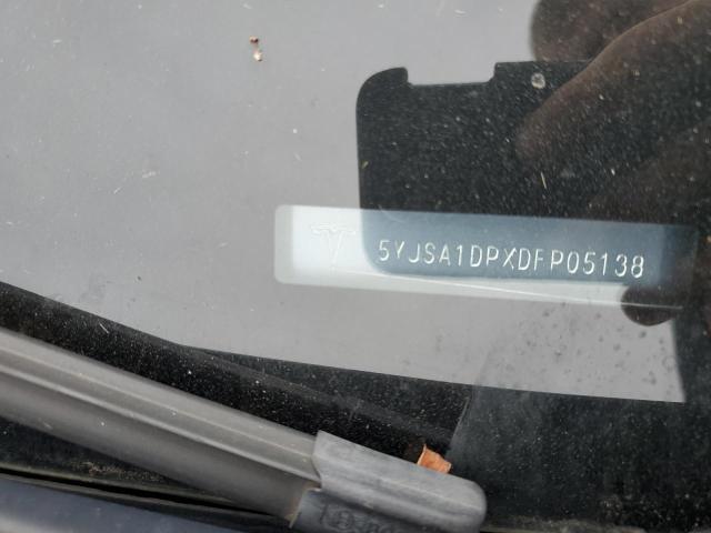 5YJSA1DPXDFP05138 - 2013 TESLA MODEL S BLACK photo 13