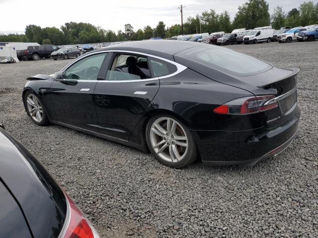 5YJSA1DPXDFP05138 - 2013 TESLA MODEL S BLACK photo 2