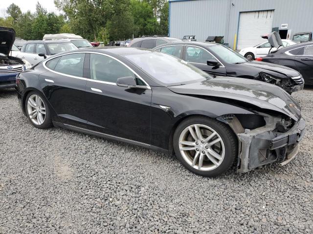 5YJSA1DPXDFP05138 - 2013 TESLA MODEL S BLACK photo 4