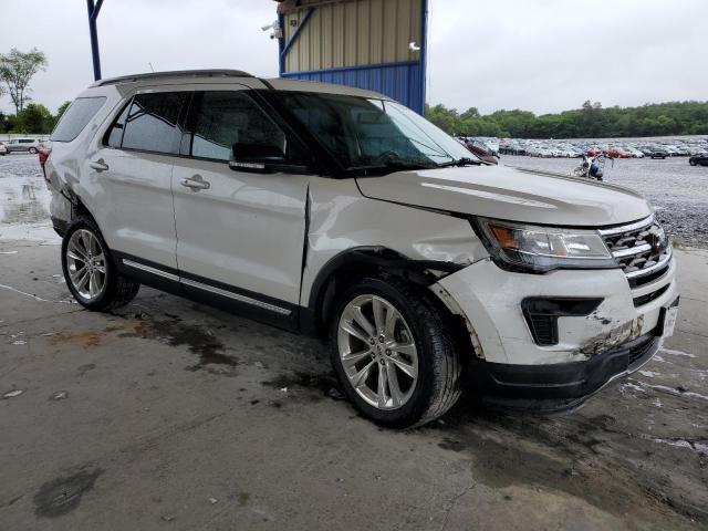 1FM5K7D84JGA62885 - 2018 FORD EXPLORER XLT Beyaz fotoğraf 4