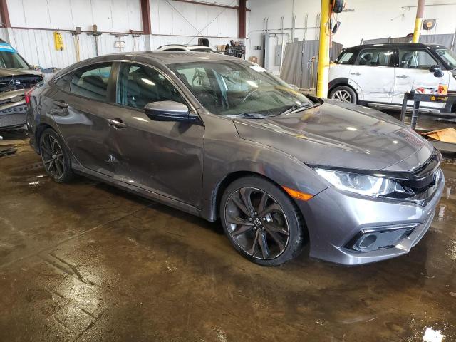 2HGFC2F87LH552302 - 2020 HONDA CIVIC SPORT GRAY photo 4