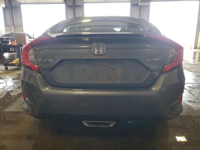 2HGFC2F87LH552302 - 2020 HONDA CIVIC SPORT GRAY photo 6