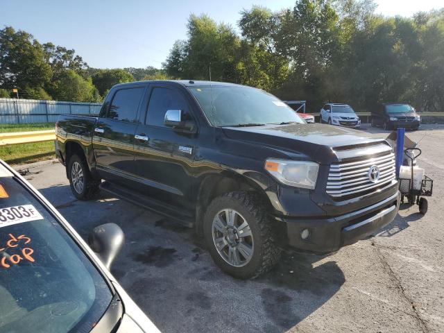 5TFAW5F13EX331539 - 2014 TOYOTA TUNDRA CREWMAX PLATINUM Schwarz Foto 4