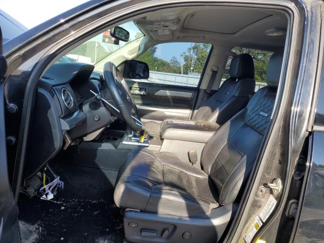 5TFAW5F13EX331539 - 2014 TOYOTA TUNDRA CREWMAX PLATINUM Schwarz Foto 7