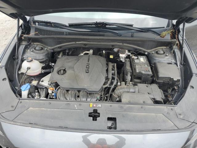 5NMS6DAJ5NH477083 - 2022 HYUNDAI SANTA FE SEL GRAY photo 12