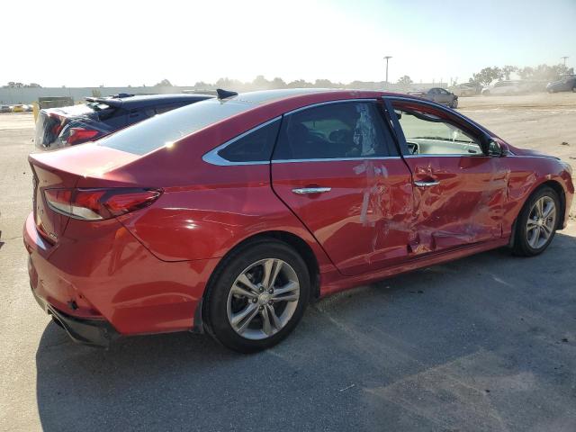 5NPE34AF7KH814305 - 2019 HYUNDAI SONATA LIMITED RED photo 3