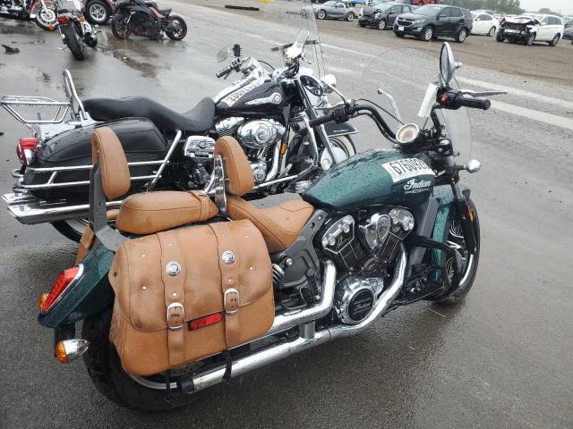 56KMSB006J3128714 - 2018 INDIAN MOTORCYCLE CO. SCOUT GREEN photo 4