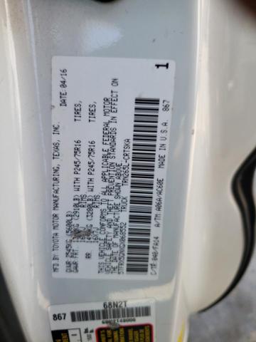 5TFRX5GNXGX068552 - 2016 TOYOTA TACOMA ACCESS CAB Ақ фото 13