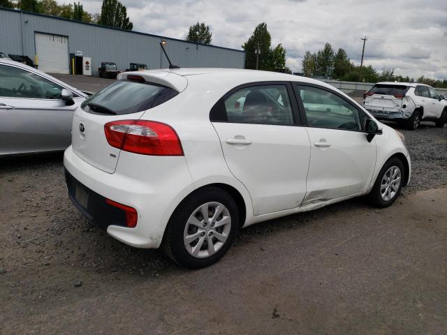 KNADM5A3XG6646274 - 2016 KIA RIO LX WHITE photo 3