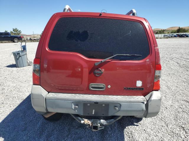 5N1ED28Y04C654254 - 2004 NISSAN XTERRA XE MAROON photo 6