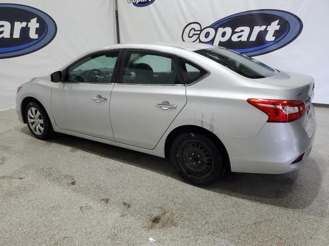 3N1AB7AP6JY277099 - 2018 NISSAN SENTRA S 银色 照片 2