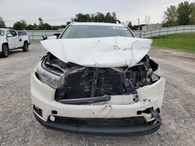 5TDJKRFH3GS302034 - 2016 TOYOTA HIGHLANDER XLE Weiß Foto 5