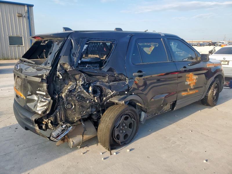 1FM5K8AT5KGB24309 - 2019 FORD EXPLORER POLICE INTERCEPTOR BLACK photo 3