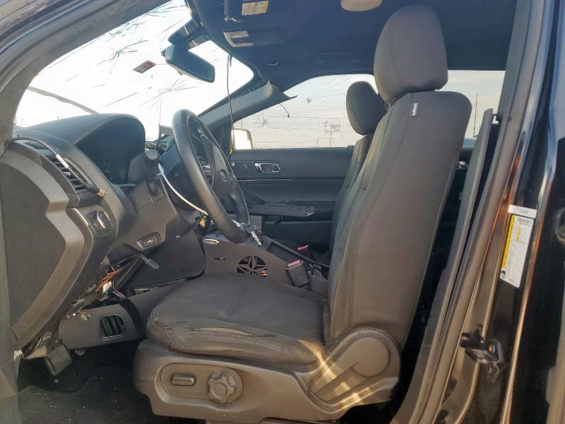 1FM5K8AT5KGB24309 - 2019 FORD EXPLORER POLICE INTERCEPTOR BLACK photo 7