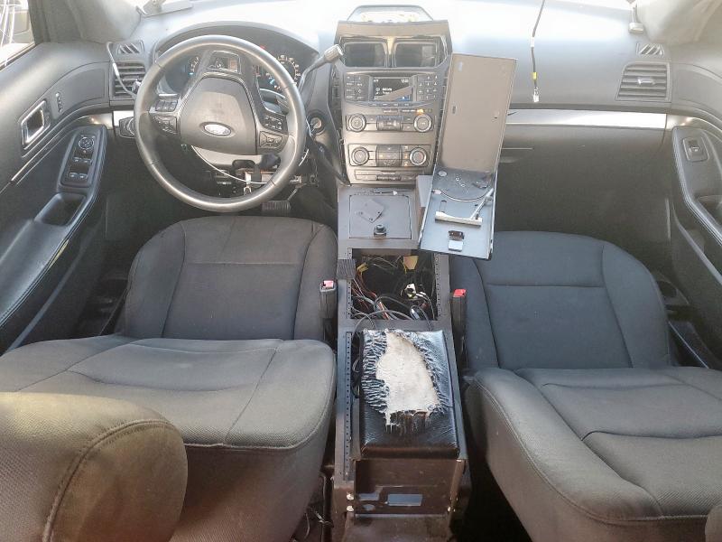 1FM5K8AT5KGB24309 - 2019 FORD EXPLORER POLICE INTERCEPTOR BLACK photo 8