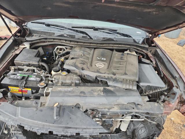 JN8AY2NF0H9303183 - 2017 NISSAN ARMADA PLATINUM ყავისფერი ფოტო 11