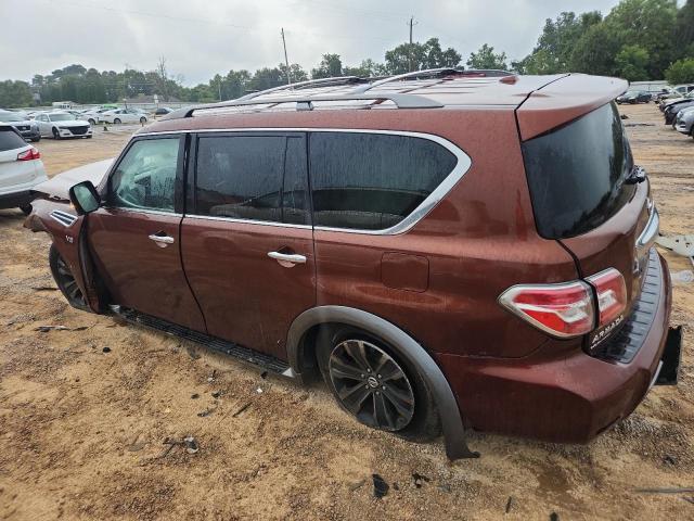 JN8AY2NF0H9303183 - 2017 NISSAN ARMADA PLATINUM ყავისფერი ფოტო 2