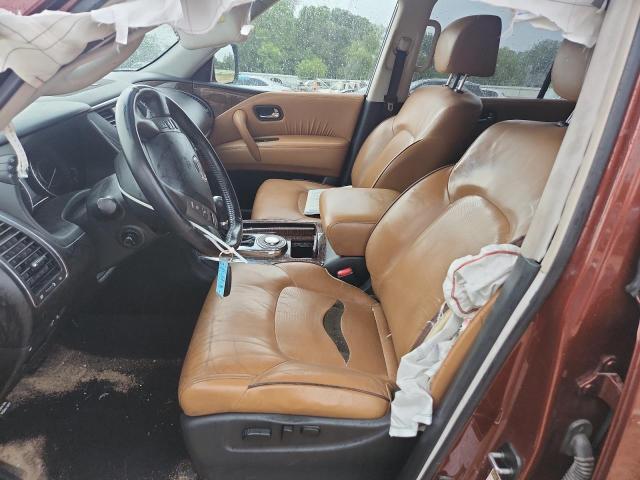 JN8AY2NF0H9303183 - 2017 NISSAN ARMADA PLATINUM ყავისფერი ფოტო 7