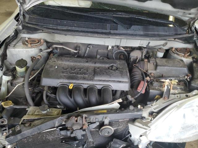 2T1KR32E23C052409 - 2003 TOYOTA MATRIX XR GRAY photo 11