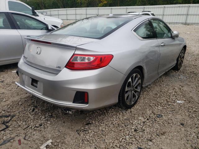 1HGCT2B80DA011908 - 2013 HONDA ACCORD EXL SILVER photo 3