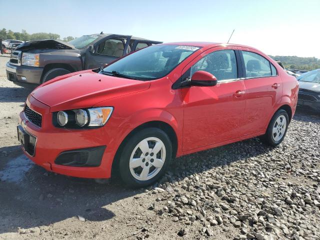 1G1JA5SH9F4182342 - 2015 CHEVROLET SONIC LS RED photo 1