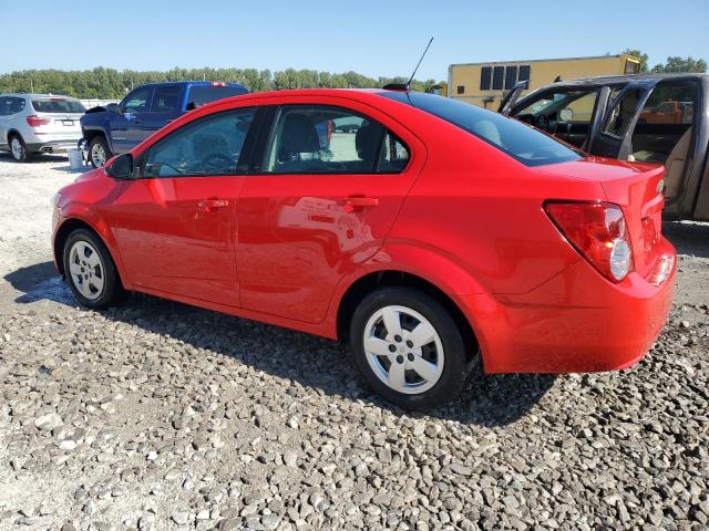 1G1JA5SH9F4182342 - 2015 CHEVROLET SONIC LS RED photo 2