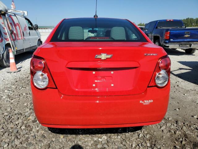 1G1JA5SH9F4182342 - 2015 CHEVROLET SONIC LS RED photo 6