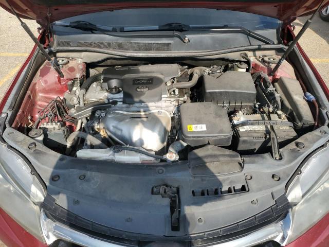 4T1BF1FK6HU709280 - 2017 TOYOTA CAMRY SE A LE RED photo 11