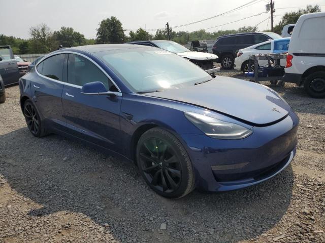 5YJ3E1EB3LF669111 - 2020 TESLA MODEL 3 Синій фото 4