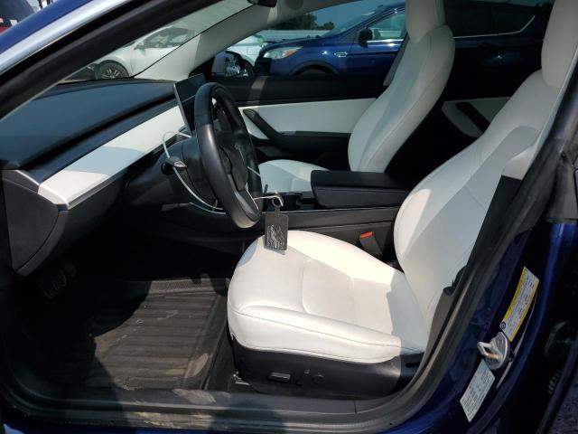 5YJ3E1EB3LF669111 - 2020 TESLA MODEL 3 Синій фото 7