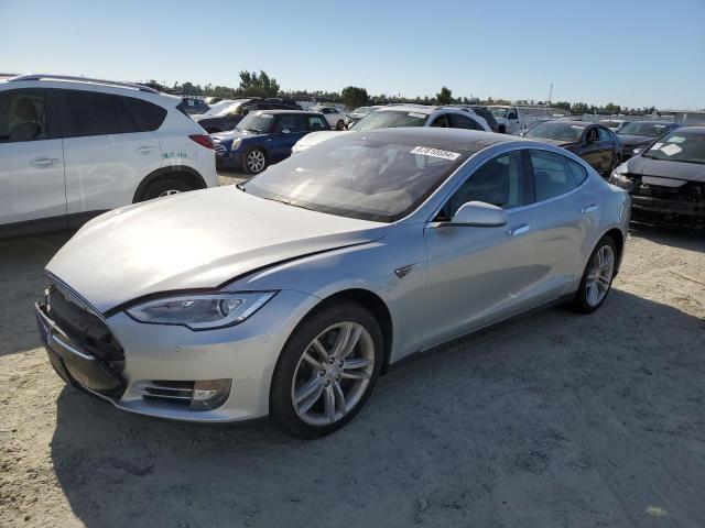 5YJSA1H12EFP51229 - 2014 TESLA MODEL S 银色 照片 1