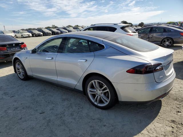 5YJSA1H12EFP51229 - 2014 TESLA MODEL S 银色 照片 2