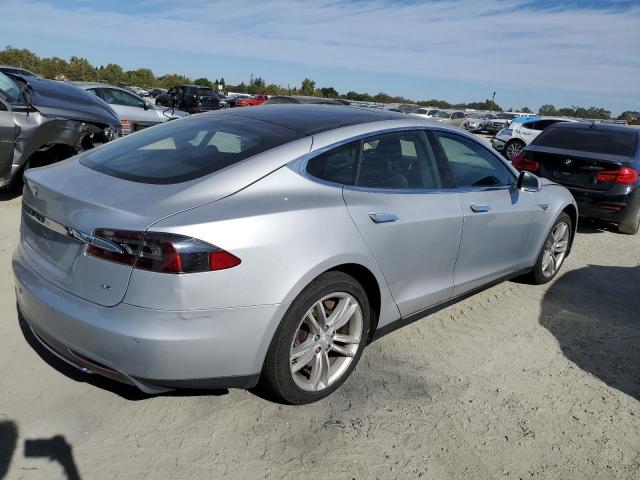 5YJSA1H12EFP51229 - 2014 TESLA MODEL S 银色 照片 3