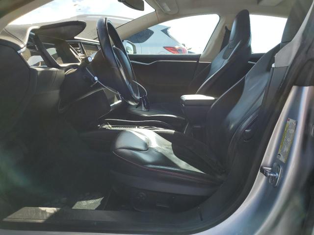 5YJSA1H12EFP51229 - 2014 TESLA MODEL S 银色 照片 7
