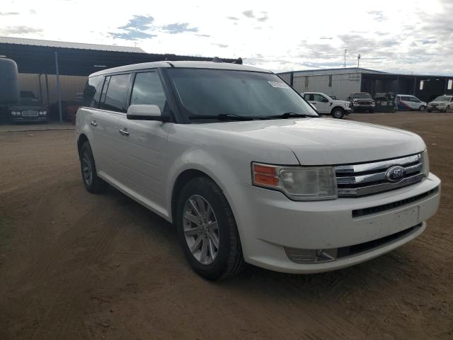 2FMHK6CCXBBD26181 - 2011 FORD FLEX SEL WHITE photo 4