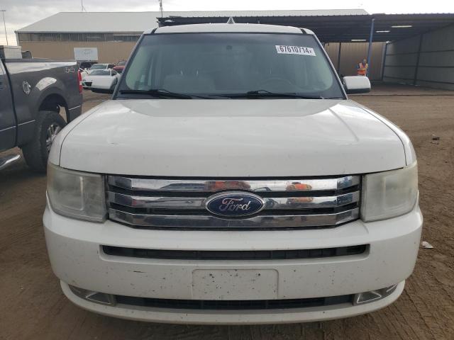 2FMHK6CCXBBD26181 - 2011 FORD FLEX SEL WHITE photo 5