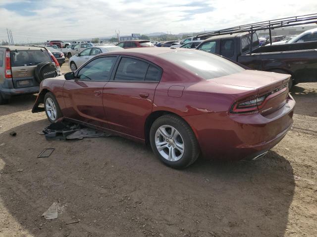 2C3CDXBG6MH657122 - 2021 DODGE CHARGER SXT RED photo 2