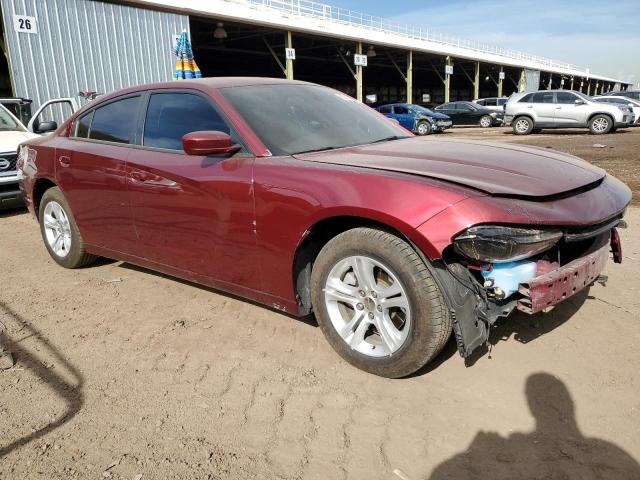 2C3CDXBG6MH657122 - 2021 DODGE CHARGER SXT RED photo 4