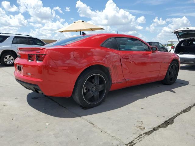 2G1FB1ED9B9107054 - 2011 CHEVROLET CAMARO LT RED photo 3