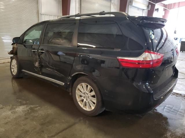 5TDDK3DC8FS096564 - 2015 TOYOTA SIENNA XLE BLACK photo 2