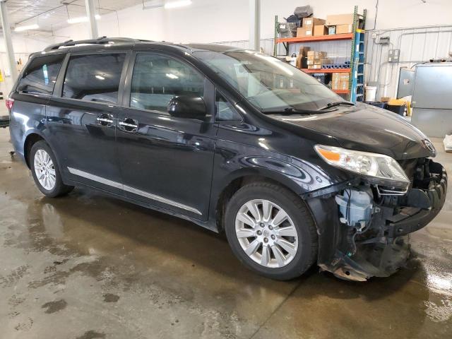 5TDDK3DC8FS096564 - 2015 TOYOTA SIENNA XLE BLACK photo 4
