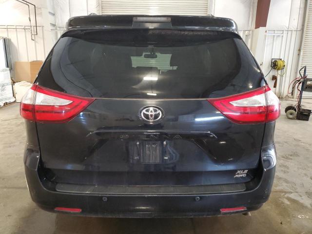 5TDDK3DC8FS096564 - 2015 TOYOTA SIENNA XLE BLACK photo 6