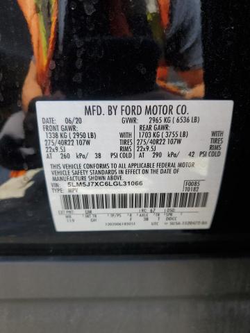 5LM5J7XC6LGL31066 - 2020 LINCOLN AVIATOR RESERVE 黑色 照片 14