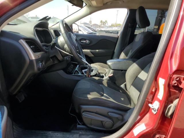 1C4PJLAB2HW654777 - 2017 JEEP CHEROKEE SPORT RED photo 7