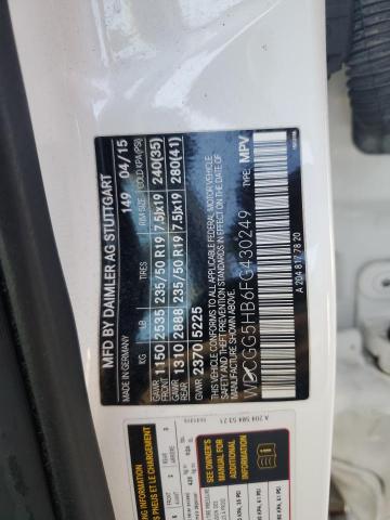 WDCGG5HB6FG430249 - 2015 MERCEDES-BENZ GLK 350 Ağ foto 13