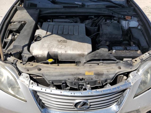 JTHBJ46G072125983 - 2007 LEXUS ES 350 SILVER photo 11