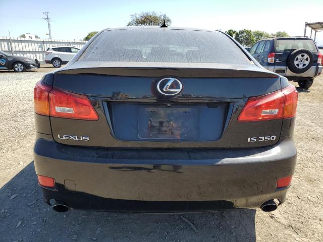 JTHBE262172009107 - 2007 LEXUS IS 350 BLACK photo 6